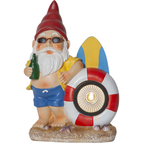 Star Trading - Iluminación solar - Decoración solar Gnomy - Multi - 23cm