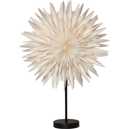 Stjärna på fot Winter Vit