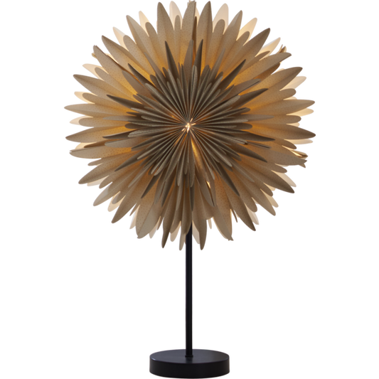 Stjärna på fot Winter Beige