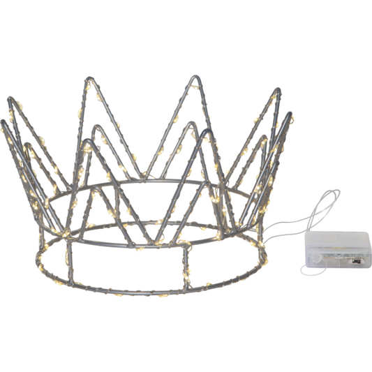 Bordsdekoration Crown Silver