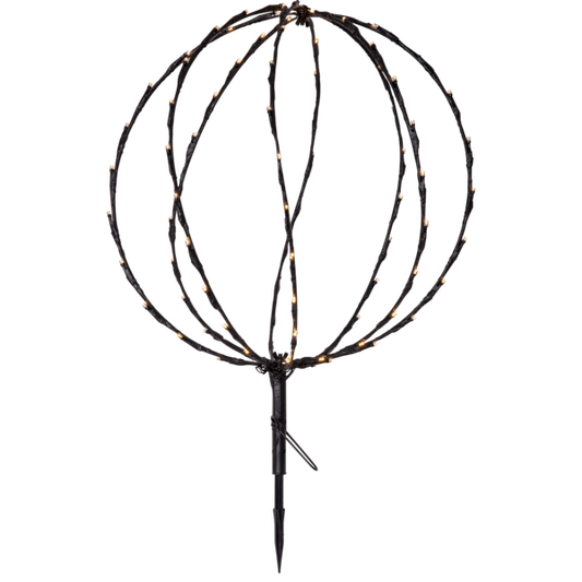 Utomhusdekoration Sphere Svart