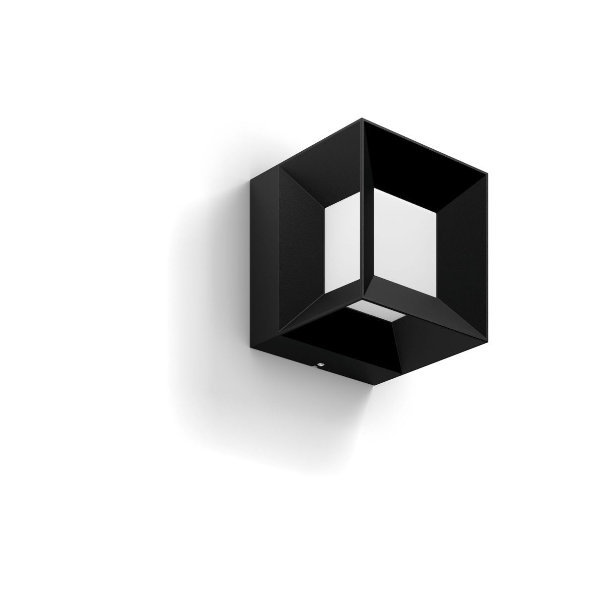 Philips - Aplique Parterre negro 1x8W 230V