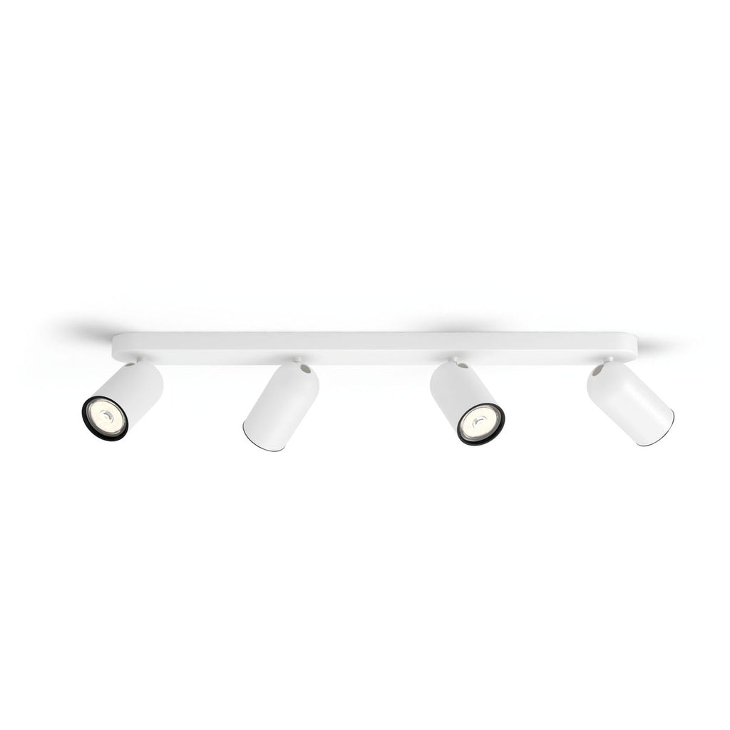 Philips - Barra/tubo PONGEE blanco 4xNW 230V
