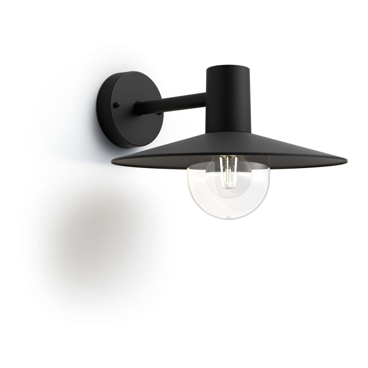 Philips - Aplique Skua negro 1x42W 230V