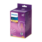 Philips - LED clásico 60W G93 E27 WW CL ND 1PF