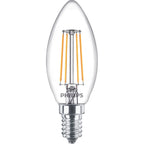 Philips - LED clásico 40W B35 E14 WW CL ND 6CT/4