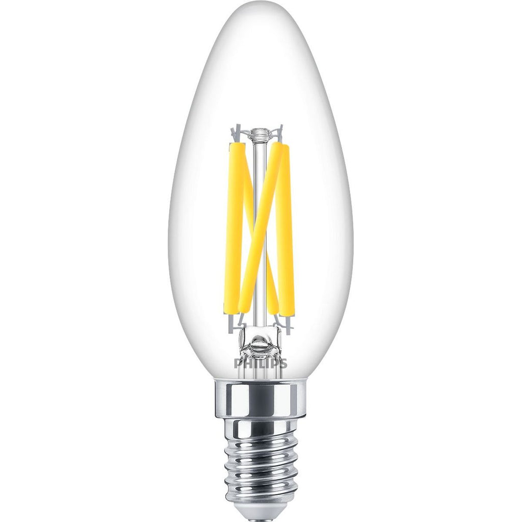 Philips - LED clásico 40W B35 E14 CL WGD90 SRT4