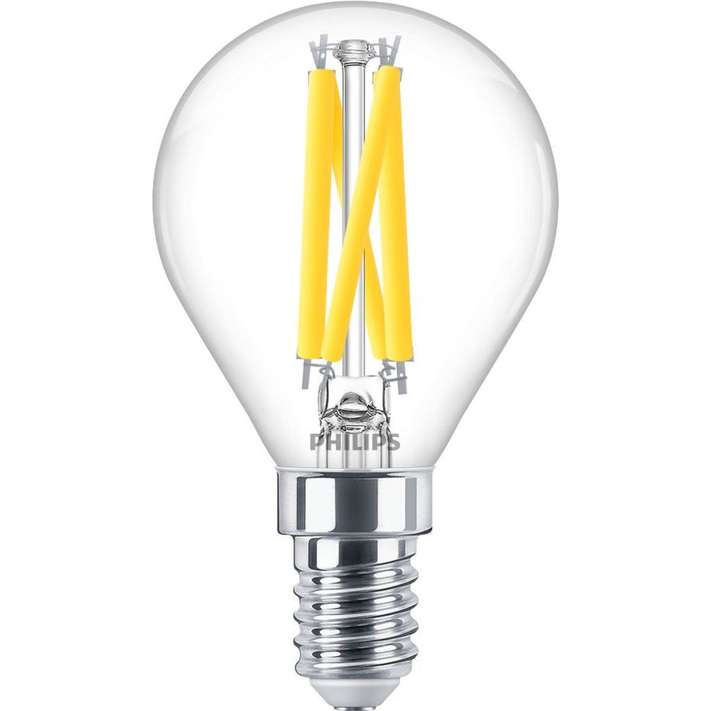 Philips - LED clásico 60W P45 E14 WGD90 CL SRT4