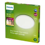 Philips - Techo SuperSlim SSW 15W 27K Blanco IP54