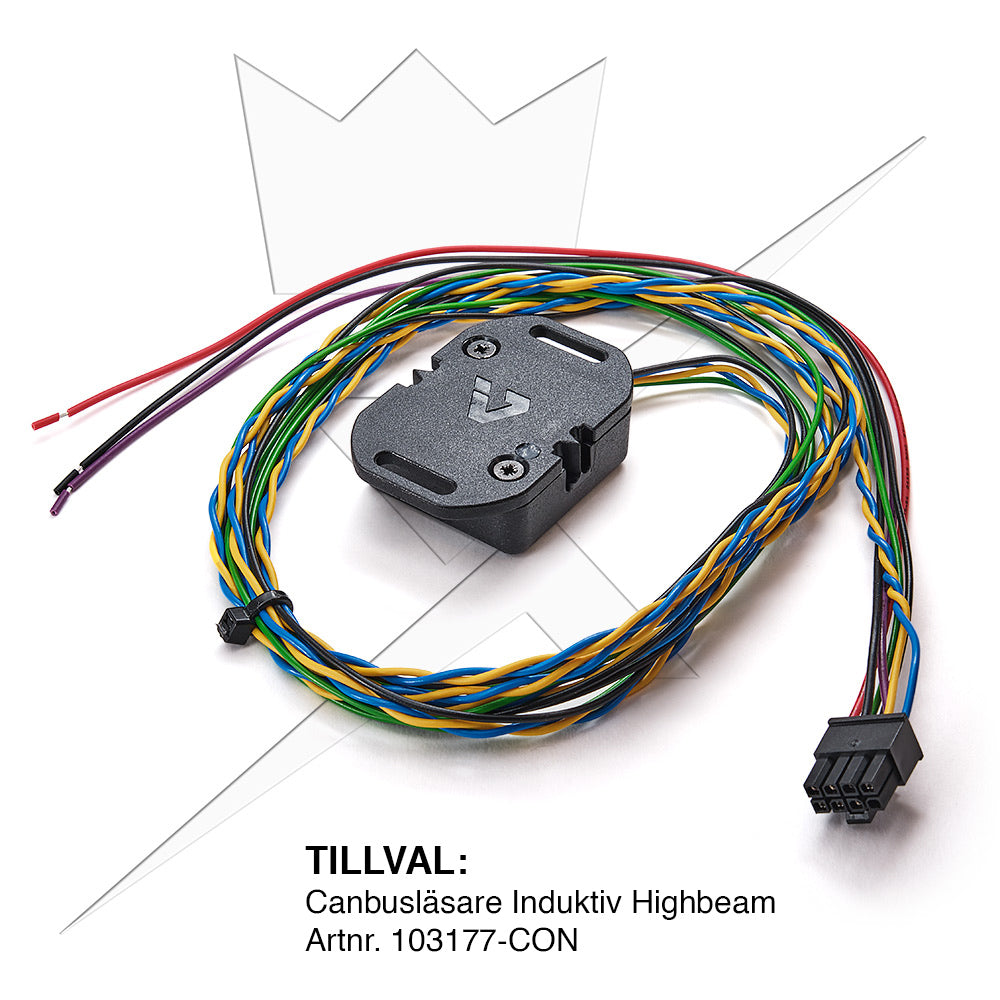 CANM8 – Control de señal de corriente a luz extra 12V