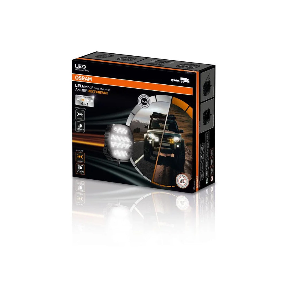Osram LEDriving® CUBE MX230-CB ÁMBAR EXTREMO | 9″