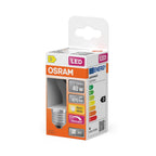 Lámpara LED redonda transparente OSRAM (40) E27 regulable | 3,4 W