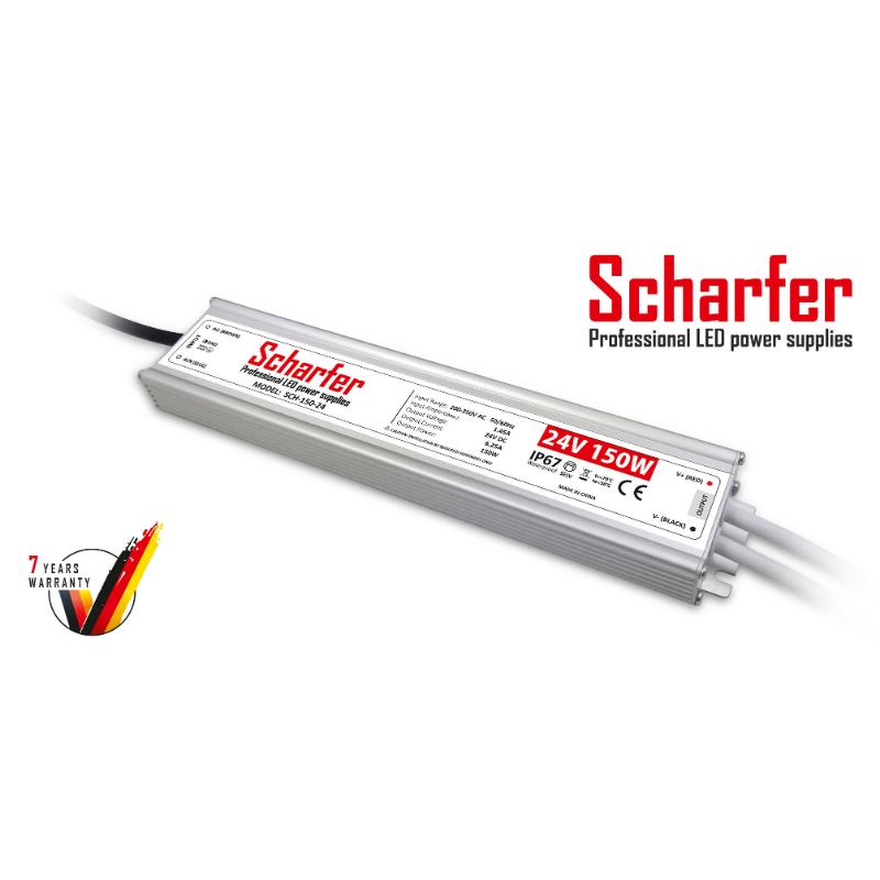 Transformador 230V CA a 24V CC 150W