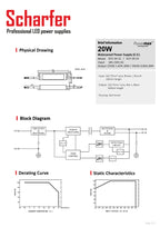 Transformador 230V CA a 24V CC 20W