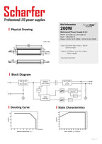 Transformador 230V CA a 12V CC 200W