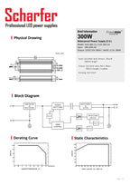 Transformador 230V CA a 24V CC 300W