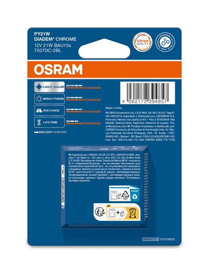 OSRAM DIADEM CROMO - PY21W Lámpara de luz extra