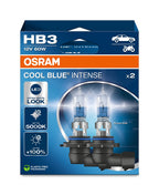 OSRAM - Bombilla halógena para faros delanteros HB3 - PAQUETE DE 2