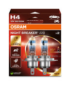 OSRAM NIGHT BREAKER 220 - H4 - paquete de 2