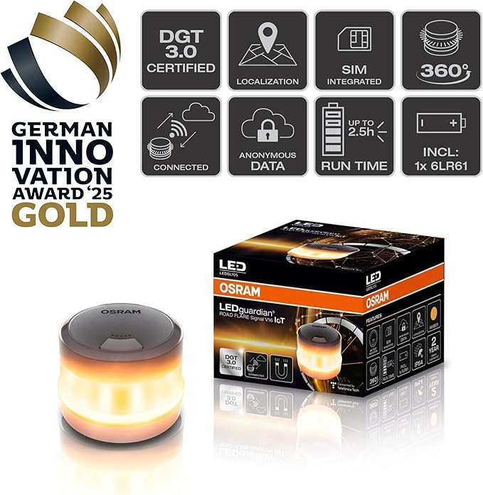 OSRAM LEDguardian ROAD FLARE Señal V16 IoT