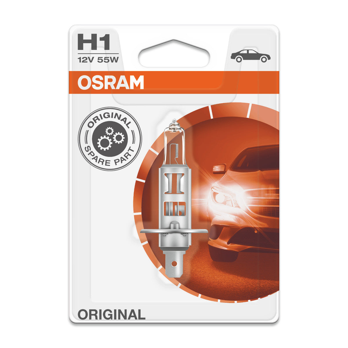 OSRAM ORIGINAL LINE - H1 - 12 V - 55 W - Proyector halógeno