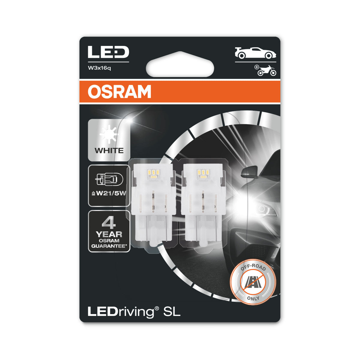 OSRAM LEDriving SL - Off-road W21-5W - blanco