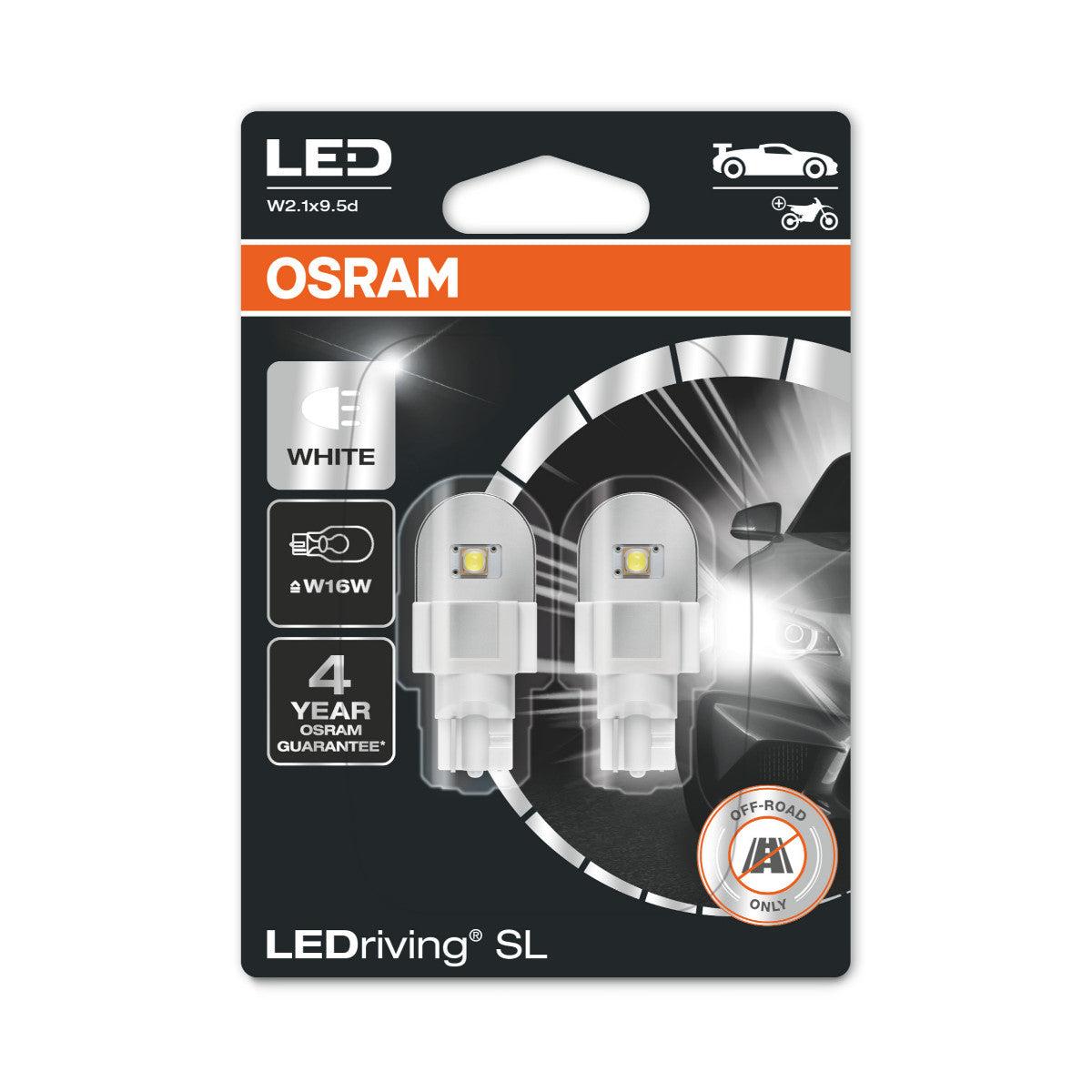 OSRAM LEDriving SL - Todoterreno W16W - blanco