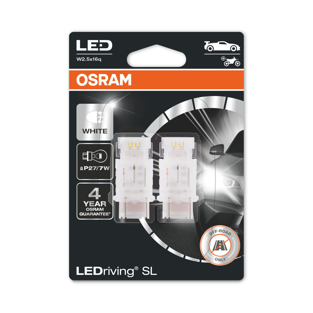 OSRAM LEDriving SL - Off-road P27-7W - blanco