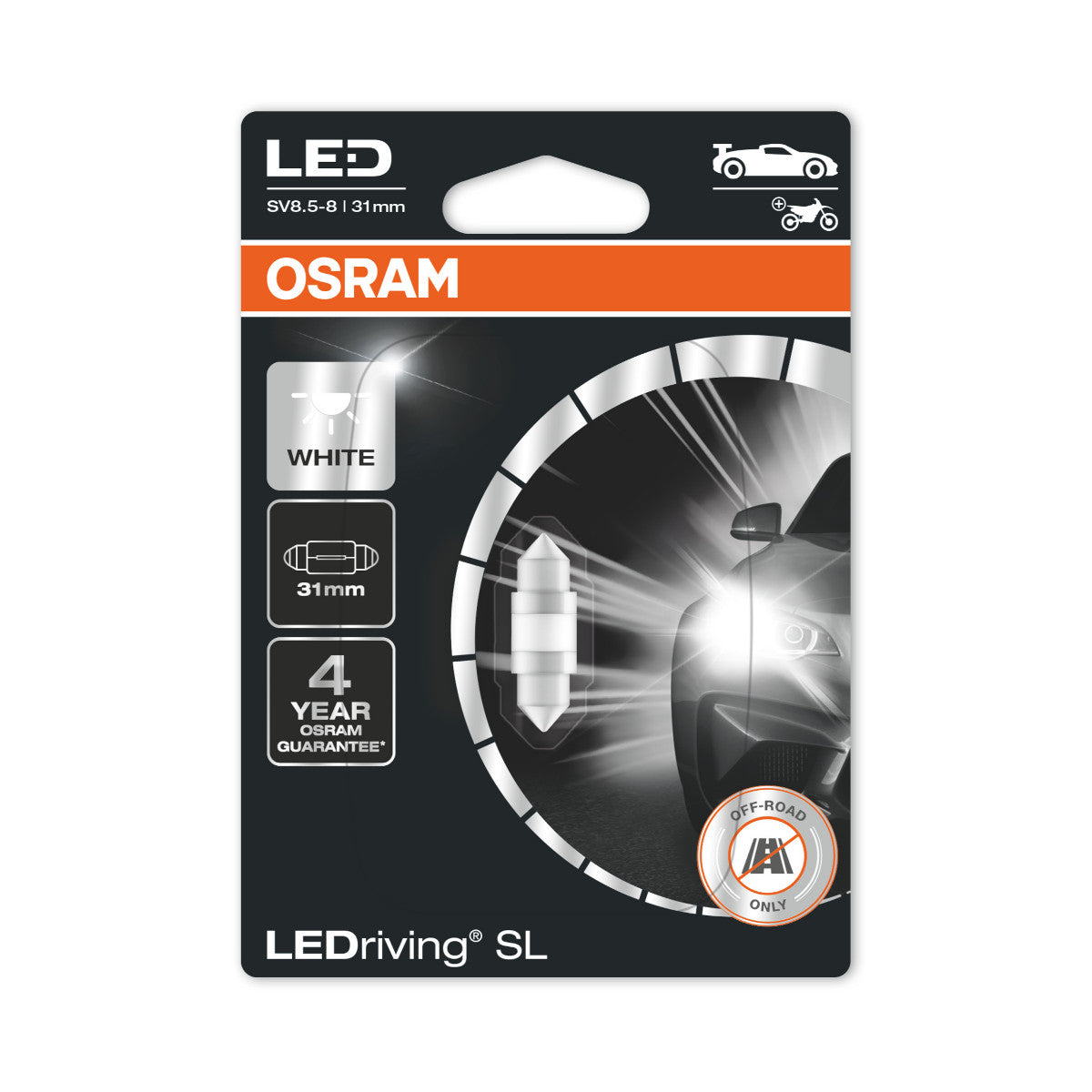 OSRAM LEDriving SL - Off-road C5W 6438 - blanco