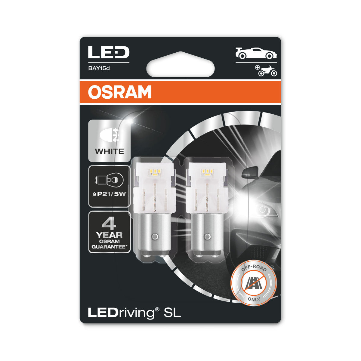 OSRAM LEDriving SL - Todoterreno P21-5W - blanco