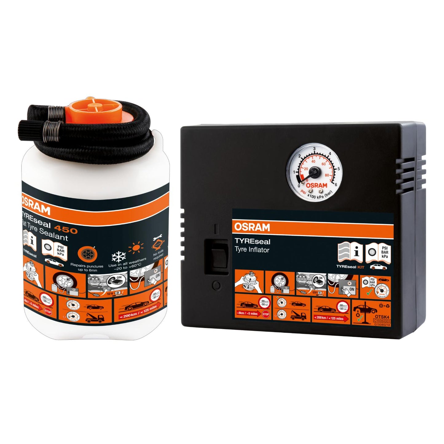 OSRAM TYRE seal, KIT Tyre sealant