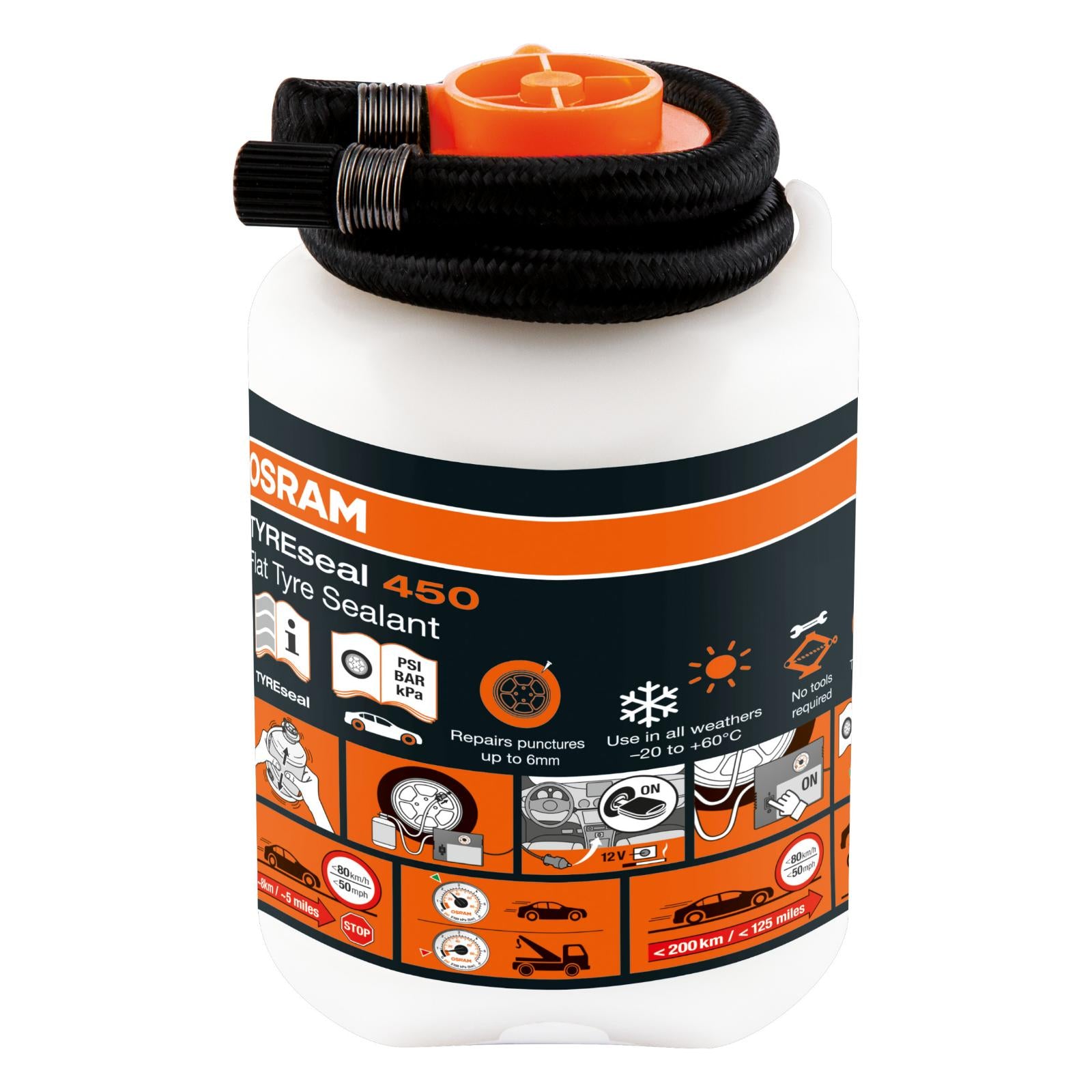 OSRAM TYRE seal, 450 Tyre sealant