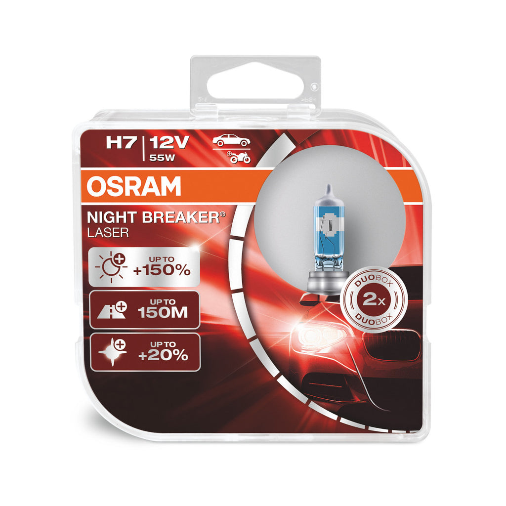 Caja OSRAM NIGHT BREAKER® LASER H7 Duo