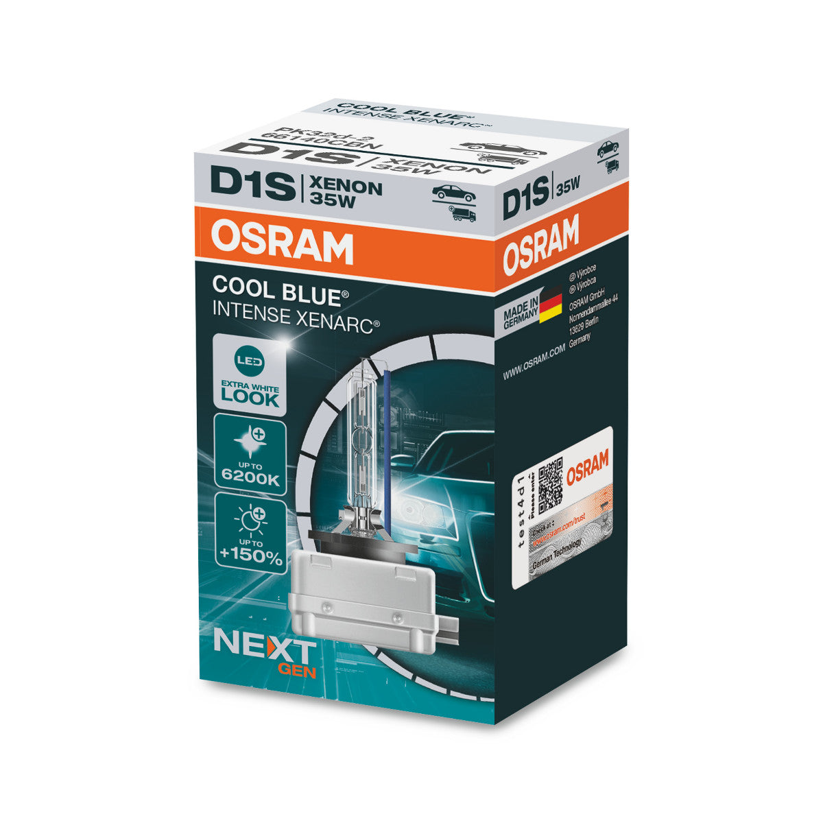 OSRAM - Bombilla de faro HID D1S