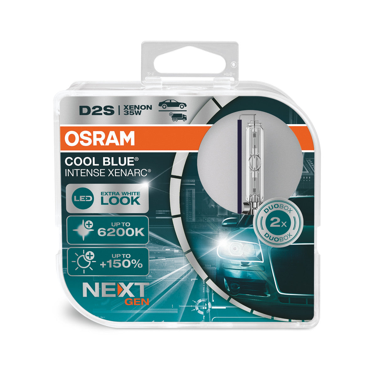 OSRAM - D2S HID proyector lámpara - 2-PACK