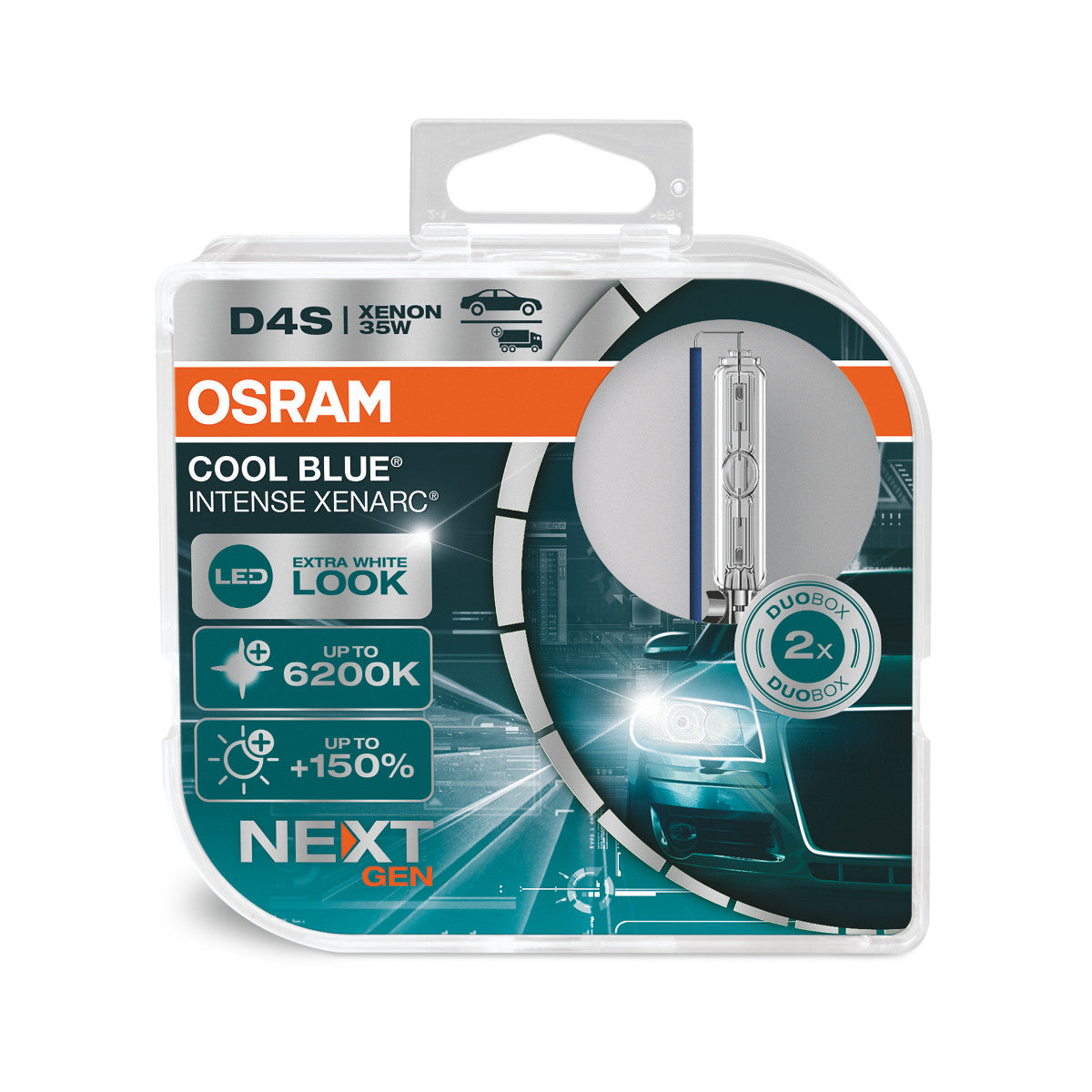 OSRAM - D4S HID proyector lámpara - 2-PACK