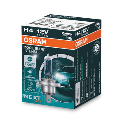 OSRAM - Foco halógeno H4 - Caja plegable - 1 PAQUETE