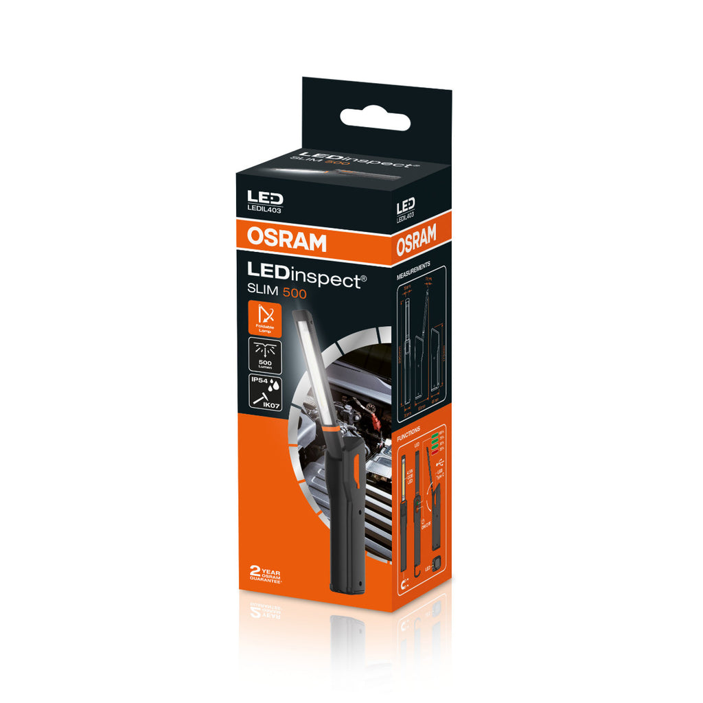 LÁMPARA DE INSPECCIÓN OSRAM - Luces de inspección LED - 9 -62W - 5700K