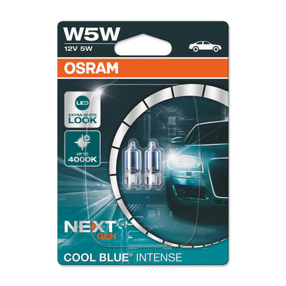 OSRAM - Lámpara W5W Extra Light - 2-PACK