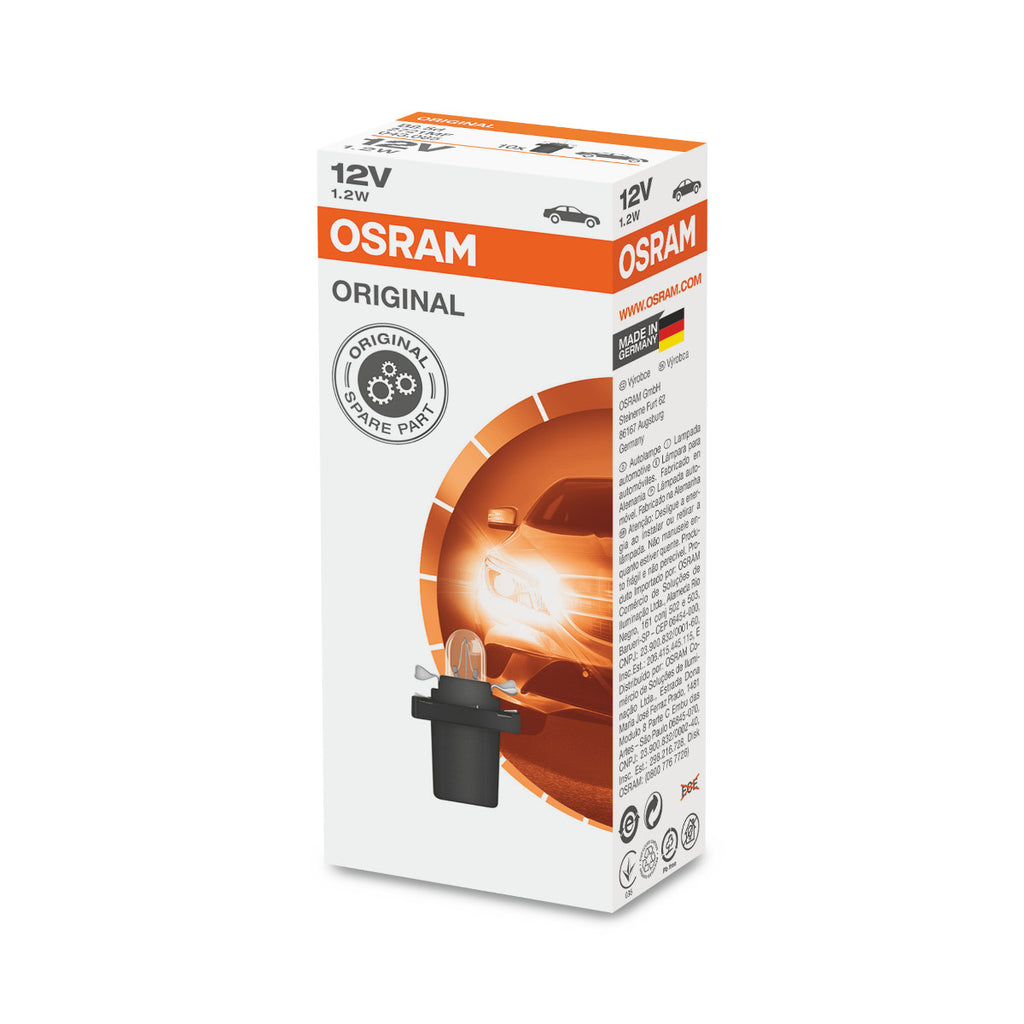 OSRAM ORIGINAL - BASE PLÁSTICO MF - 1 -2W - B8.5d - Bombilla extra
