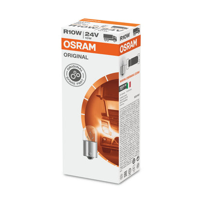 OSRAM ORIGINAL - BASE METAL - R10W - 24V