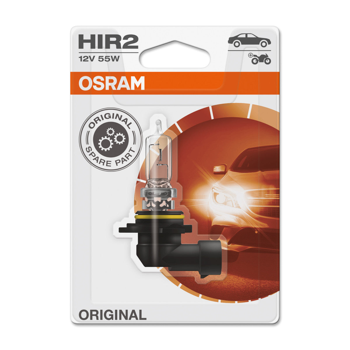 OSRAM ORIGINAL LINE - HB4A - 12 V - 51 W - Proyector halógeno - HIR2