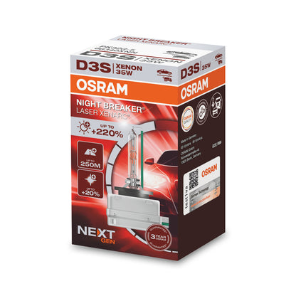 LÁSER OSRAM XENARC NIGHT BREAKER (PRÓXIMA GENERACIÓN) - D3S 1 paquete