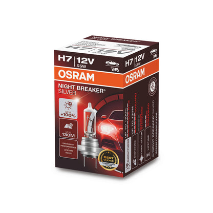 OSRAM NIGHT BREAKER® SILVER H7 Caja plegable