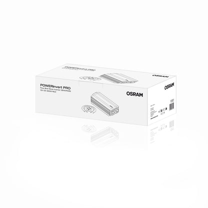 OSRAM Inversor de onda sinusoidal pura 12V DC 600W RCD