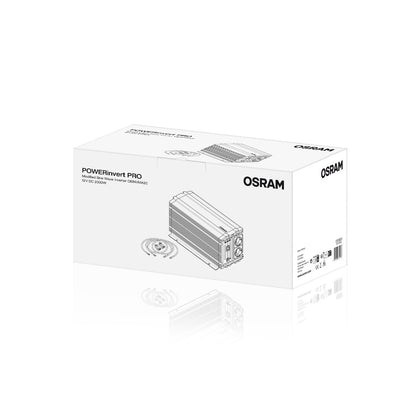 OSRAM Inversor de onda sinusoidal modificada 12V DC 2000W