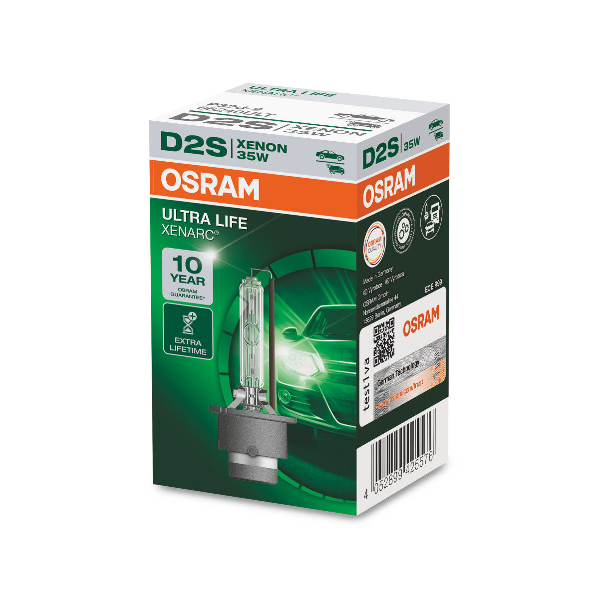 OSRAM XENARC ULTRA LIFE - Proyector HID D2S - 1 PAQUETE