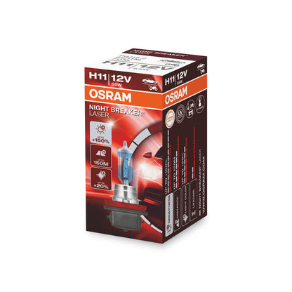 Caja plegable OSRAM NIGHT BREAKER® LASER H11