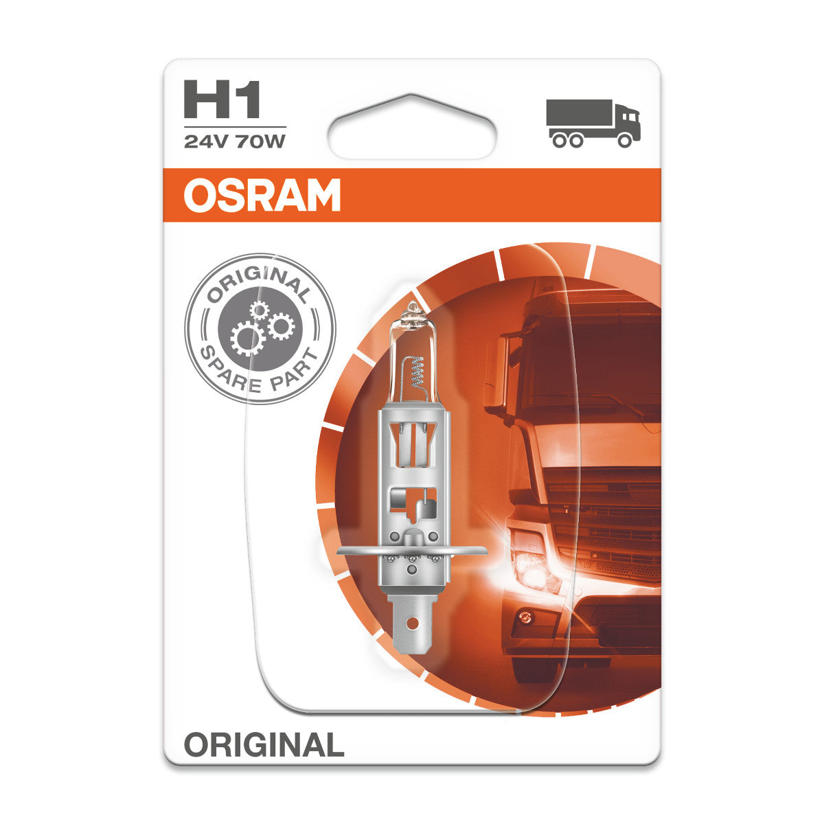 OSRAM ORIGINAL LINE - H1 - 24 V - 70 W - Proyector halógeno