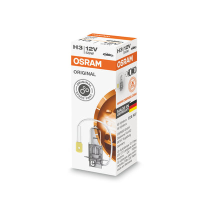 OSRAM ORIGINAL LINE - H3 - 12 V - 55 W - Foco halógeno - Caja plegable